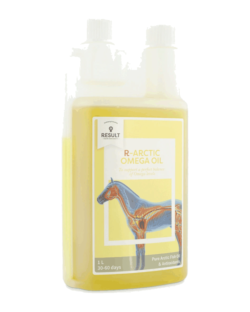 Confezione di R-ARCTIC OMEGA OIL di Result Equine