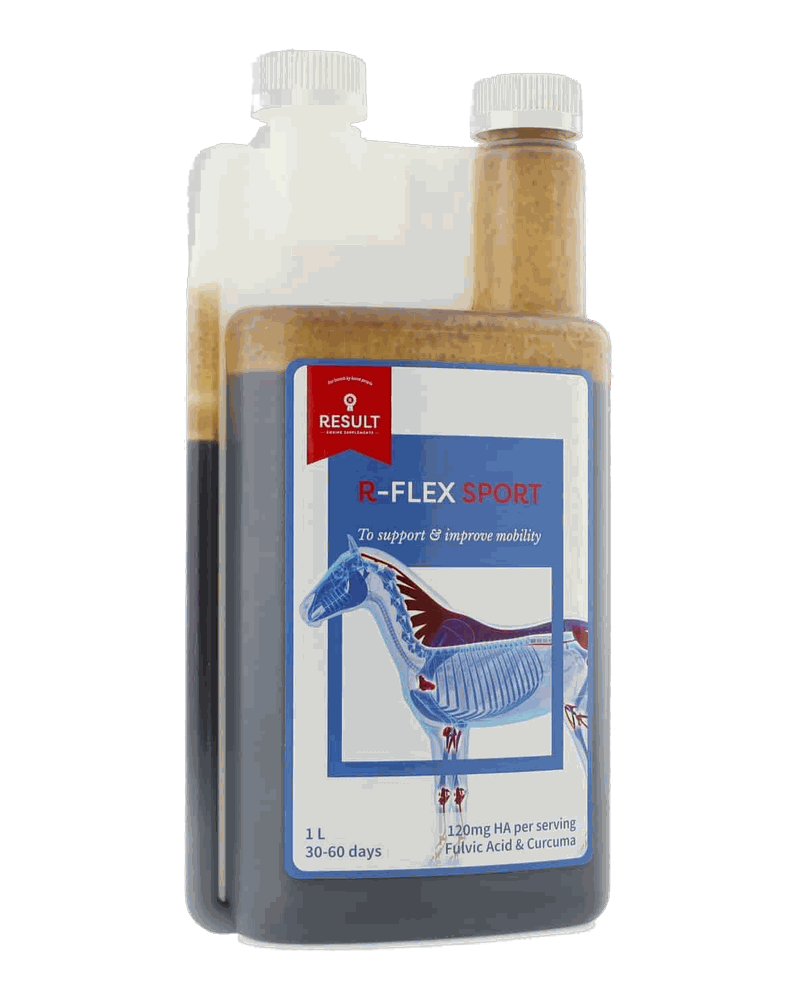 Flacone dosatore da 1 litro di R-FLEX SPORT di Result Equine