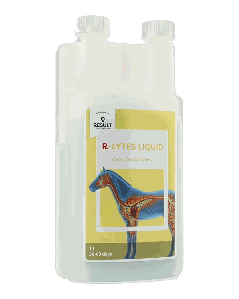 Flacone dosatore da 1 litro di R-LYTES LIQUID di Result Equine