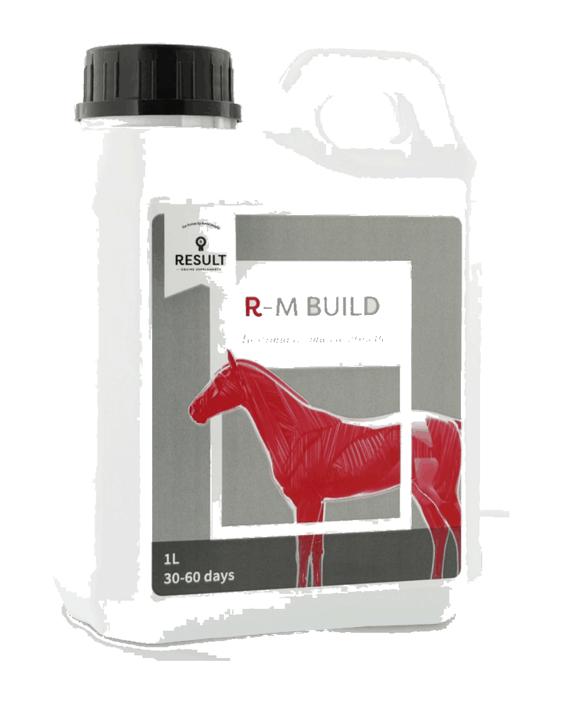 Confezione di R-M BUILD di Result Equine